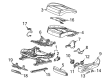 2022 Cadillac CT5 Seat Cushion Pad Diagram - 84849639