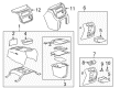 Chevy Cup Holder Diagram - 12476314