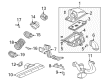 Oldsmobile Cutlass Air Filter Box Diagram - 19201283