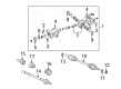 Pontiac Differential Diagram - 92223667