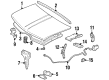 2005 Chevy Silverado 2500 HD Hood Cable Diagram - 15142953