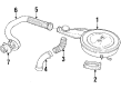 Chevy Chevette Air Intake Coupling Diagram - 477415