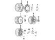 Cadillac Emblem Diagram - 1625676
