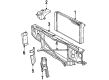 1987 Pontiac Safari Radiator Hose Diagram - 14101512