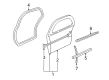 2003 Buick Century Door Moldings Diagram - 10325229