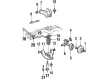 GMC S15 Jimmy Axle Support Bushings Diagram - 15980178
