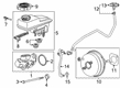 Buick Enclave Brake Booster Diagram - 84730945