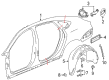 Chevy Fuel Filler Housing Diagram - 22986557