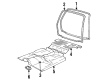 1990 GMC S15 Jimmy Floor Pan Diagram - 15957316