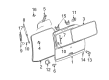 Chevy Trunk Lock Cylinder Diagram - 15785107