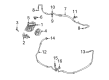 Cadillac Power Steering Pump Diagram - 19369074