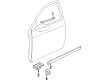 1999 Cadillac Catera Door Seal Diagram - 24414475