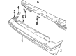 Chevy Tracker Bumper Diagram - 91173385