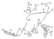 Chevy Trailblazer EXT Alternator Bracket Diagram - 12567922
