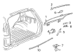Chevy Blazer Tailgate Handle Diagram - 12546796