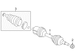 Saturn CV Boot Diagram - 19299305