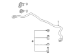 1998 Buick Regal Sway Bar Bushing Diagram - 10290651