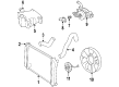 2006 Chevy Trailblazer Radiator fan Diagram - 15229250