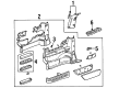 1997 Oldsmobile Silhouette Cup Holder Diagram - 10279289
