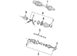 Oldsmobile Regency Axle Shaft Diagram - 26021718