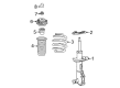 2022 Chevy Equinox Shock Absorber Diagram - 84912415