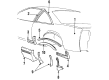 Pontiac Fuel Door Hinge Diagram - 10128169