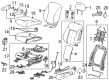 2012 Chevy Sonic Seat Cushion Pad Diagram - 95017905