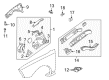 Chevy Cavalier Motor And Transmission Mount Diagram - 22575983