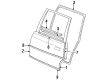Oldsmobile Custom Cruiser Door Moldings Diagram - 20000942