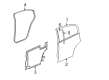 2005 Saturn Ion Door Seal Diagram - 15248125