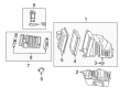 Chevy Air Filter Diagram - 20828567