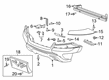 2020 Chevy Colorado Bumper Diagram - 84119762