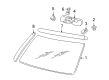 2007 Buick Rainier Side View Mirrors Diagram - 15144156