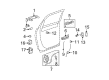 Saturn Door Lock Diagram - 19257148
