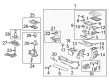 Cadillac Shift Linkage Boot Diagram - 25824064