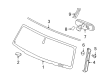 Hummer H2 Side View Mirrors Diagram - 20824386