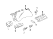 Cadillac DeVille Hazard Warning Switch Diagram - 25717688
