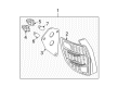 Pontiac Light Socket Diagram - 88972567