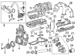 Chevy Express 2500 Crankshaft Seal Diagram - 97209341