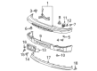 Chevy Colorado Bumper Diagram - 12335806
