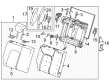 2012 Chevy Sonic Seat Cushion Pad Diagram - 95292083