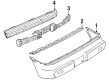 Pontiac Fiero Bumper Diagram - 10068913