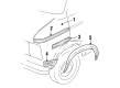 GMC G3500 Emblem Diagram - 15661306