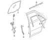 2000 Cadillac Seville Door Seal Diagram - 25701233
