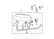 Chevy Headlight Diagram - 10349961