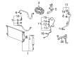 Pontiac A/C Compressor Diagram - 19258827