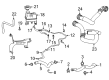 Cadillac Radiator Hose Diagram - 84697670