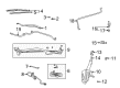 2005 Buick LeSabre Washer Reservoir Diagram - 12487600