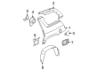 2004 GMC Envoy XUV Fender Splash Shield Diagram - 15112729