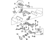 Cadillac Eldorado Center Console Base Diagram - 3635398